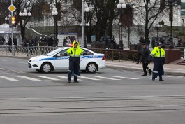 Из-за «крымского» митинга ограничат движение в центре Калининграда