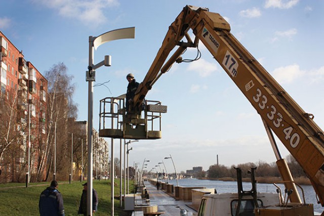 На набережной Трибуца в Калининграде установили 28 камер «Безопасного города»