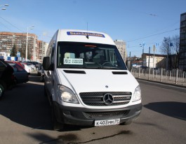 В Калининграде запущены три новых маршрута микроавтобусов