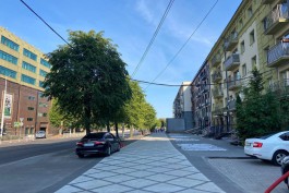 Ремонт улицы Театральной в Калининграде планируют полностью закончить в середине июля