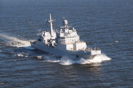 Корабль «Иван Грен» возобновил государственные испытания в Балтийском море