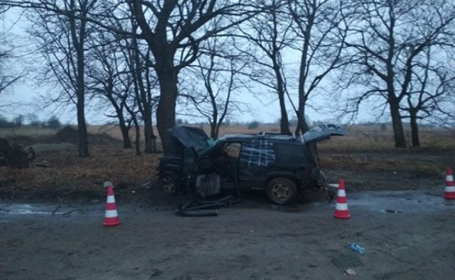 В Янтарном округе «Джип» врезался в дерево: погиб 34-летний пассажир
