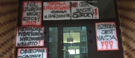 В Польше проходят забастовки учителей