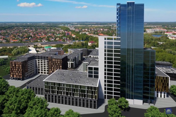 «Тысячи квадратов жилья и 88-метровая башня»: как изменился проект IT-парка в Калининграде (фото)