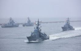 «Парад в непогоду»: как в Балтийске праздновали День ВМФ