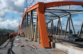 После ремонта грузоподъемность путепровода на Киевской увеличилась в 8 раз