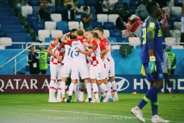 «Триумф в красно-белом море»: как прошёл матч Хорватия — Нигерия на стадионе «Калининград» (фото)