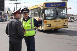 ГИБДД проводит массовую проверку общественного транспорта Калининграда