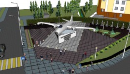 В Чкаловске планируют благоустроить сквер с самолётом ИЛ-28 (фото)