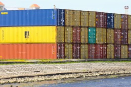 Региональные власти планируют организовать контейнерную линию с портом Бронка в Санкт-Петербурге
