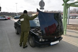 На границе с Польшей ещё один контрабандист из Калининграда лишился автомобиля (фото)