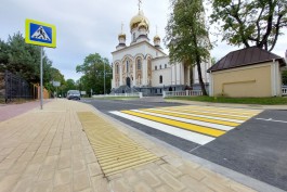 «От храма до Окружной»: в Калининграде завершается реконструкция улицы Катина (фото)