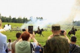 «Кони, мельница и люди»: в Калининградской области прошёл фестиваль «Гумбинненское сражение»  (фото, видео)