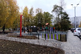На набережной Карбышева в Калининграде открыли новую детскую площадку