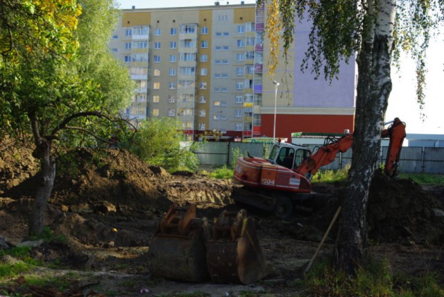 В Калининграде началось строительство храма на улице Левитана (фото)