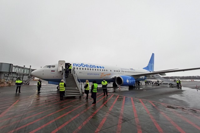Два самолёта не смогли сесть в «Храброво» и вернулись в Санкт-Петербург