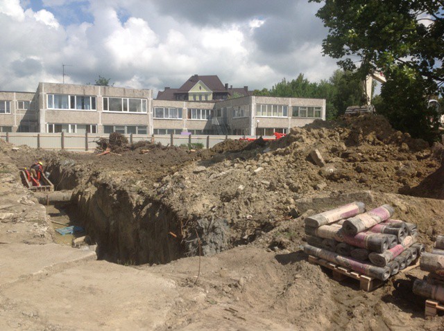 «С перерывом на сон»: на ул. Борзова началось строительство нового детского сада (фото)