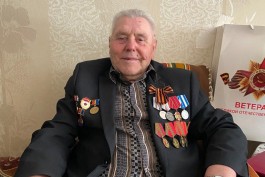 Ветерану из Калининграда Петру Щиголю исполнилось 100 лет