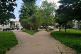 На улице Фрунзе в Калининграде планируют обустроить сквер