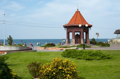 В субботу в Зеленоградске прошёл крупный град