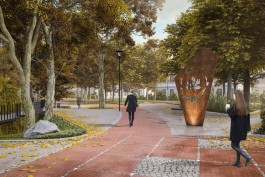 К благоустройству парка за башней Врангеля в Калининграде планируют приступить в 2024 году