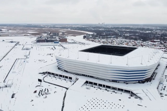 На территории стадиона «Калининград» откроется резиденция Деда Мороза