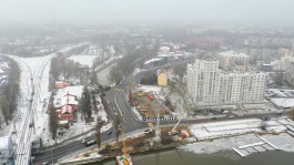 С 13 апреля на участке набережной Баграмяна в Калининграде вводят одностороннее движение