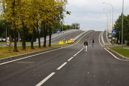 «Фантастический мост»: в Калининграде открыли путепровод и новую дорогу на Сельму  (фото)