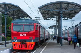 На выходных КЖД увеличит число вагонов в поездах в Светлогорск и Зеленоградск